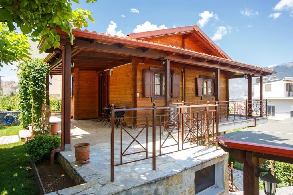 Wooden House In Ioannina Leilighet Eksteriør bilde