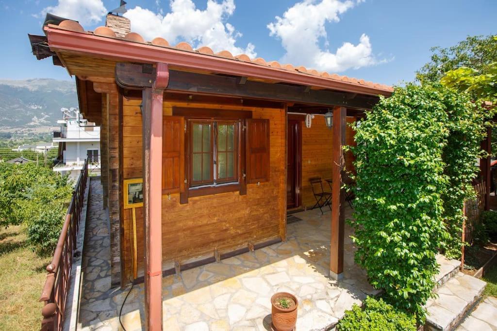 Wooden House In Ioannina Leilighet Eksteriør bilde
